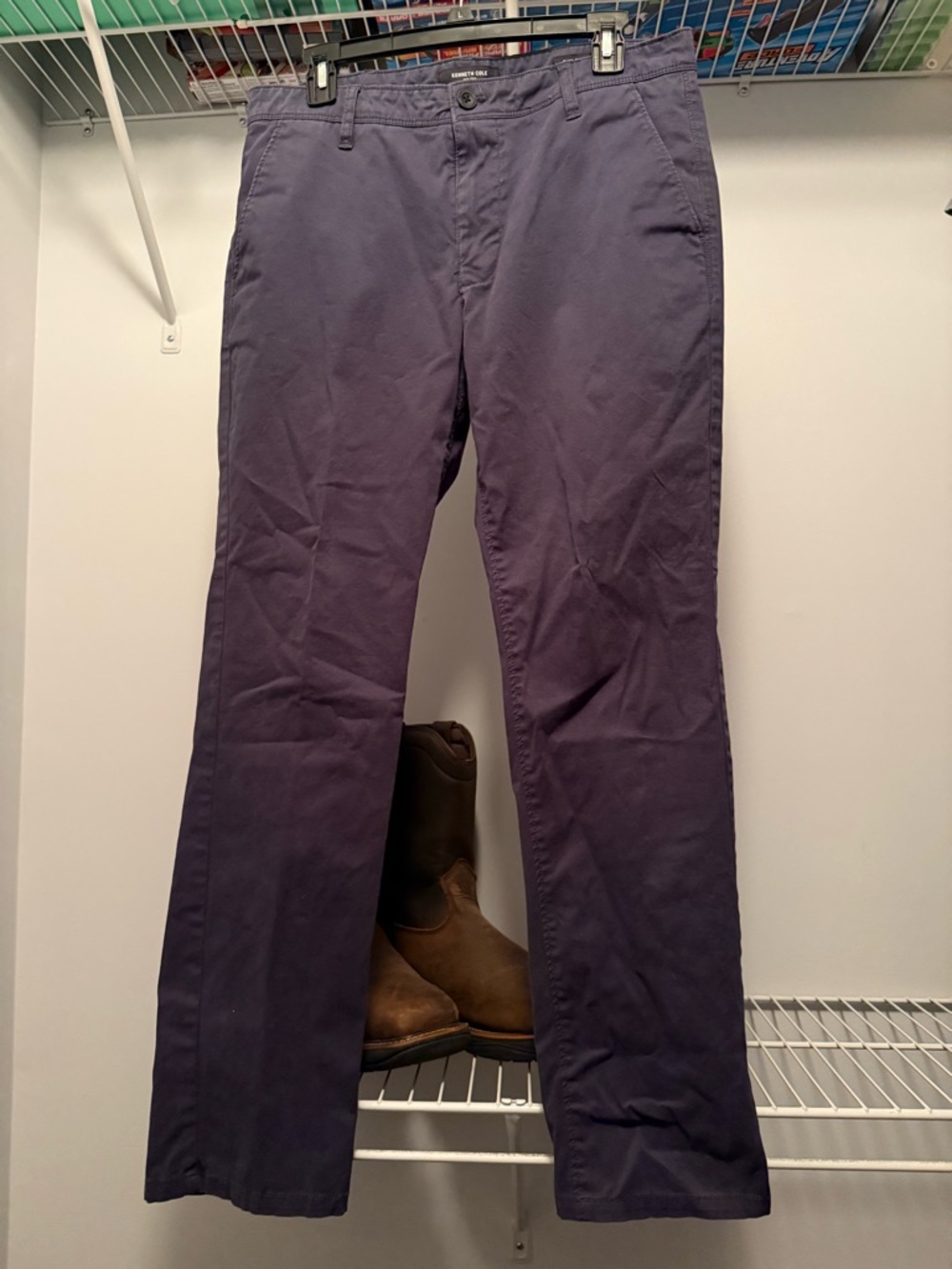 Men's Classic Stretch Chino Pants - dark navy